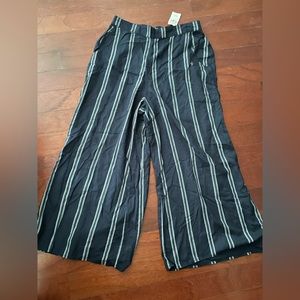 Hollister Wide Leg Linen Pant-New
